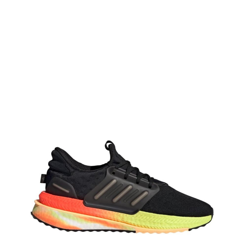 adidas Men's X_PLR Boost Sneaker  Black/White/Pulse Lime  11.5