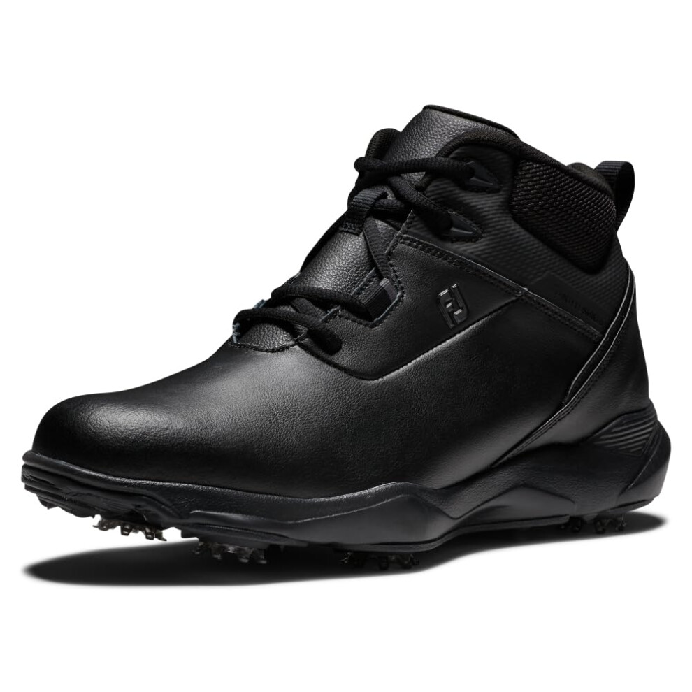 FootJoy Men's Stormwalker Golf Shoe  Black  10 Wide