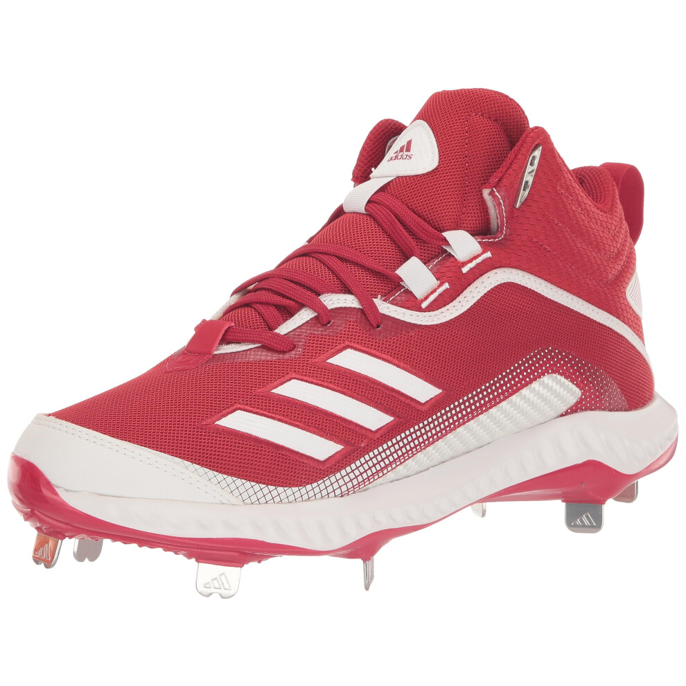 adidas Men's FV9356 Baseball Shoe  Power Red/White/White  12