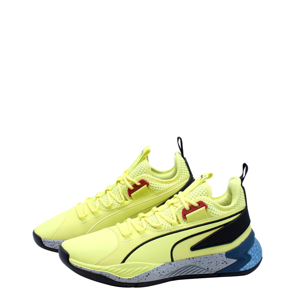 PUMA Mens Uproar Spectra Basketball Sneakers Shoes Casual - Yellow - S