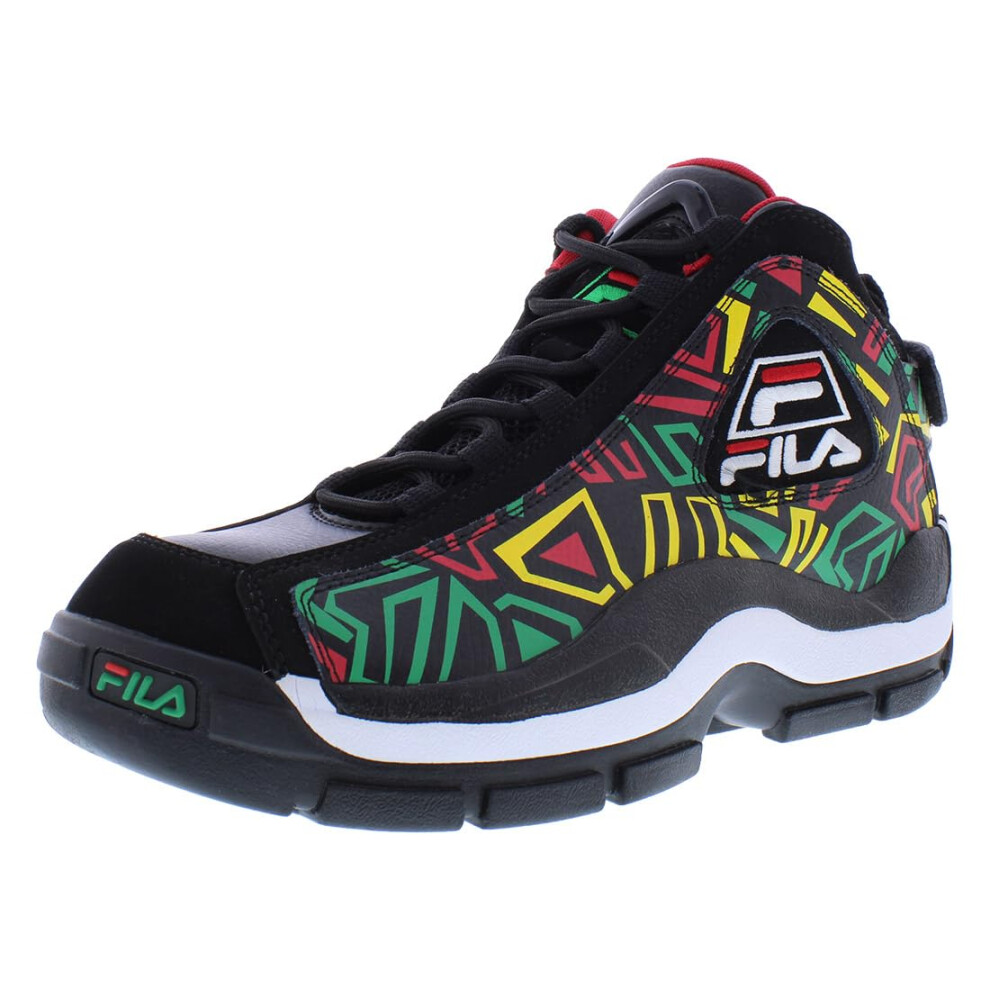 Fila Grant Hill 2 Men's Basketball 9 D(M) US Black-Green-Lemon