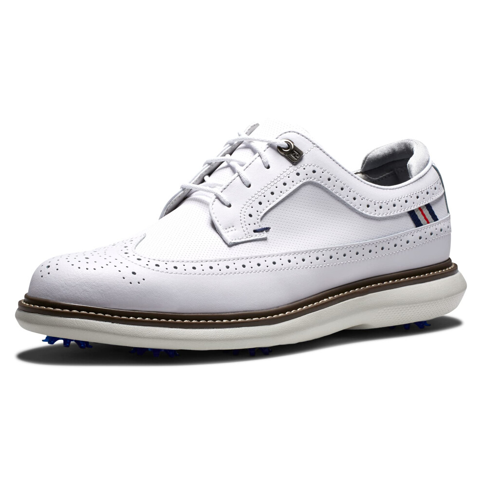 FootJoy Men's Traditions-Shield Tip Previous Season Style Golf Shoe  W