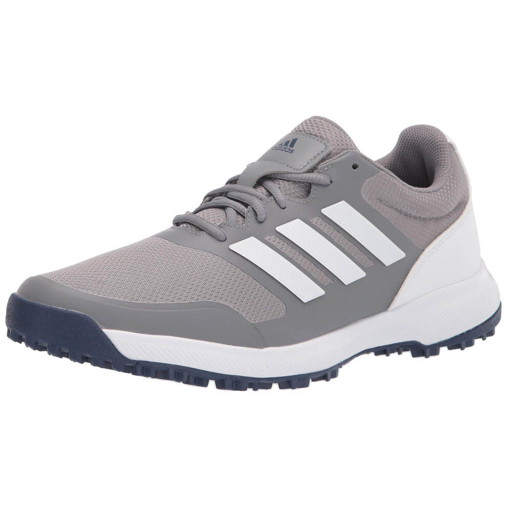 adidas Men's Tech Response Spikeless Golf Shoe  Grey Three/Ftwr White