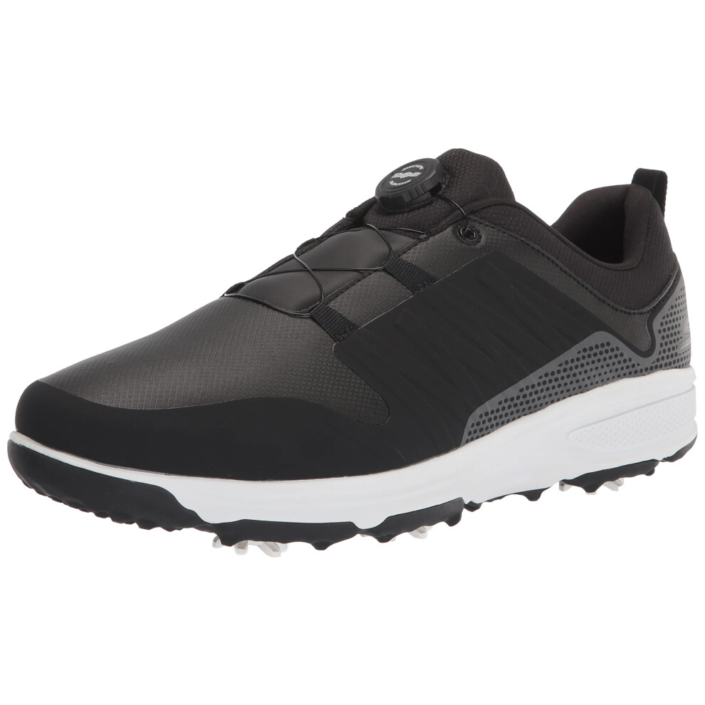 Skechers Men's Torque Twist Waterproof Golf Shoe  Black  9