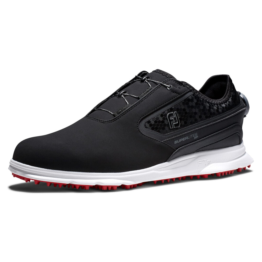 FootJoy Men's Superlites XP BOA Previous Season Style Golf Shoe  Black