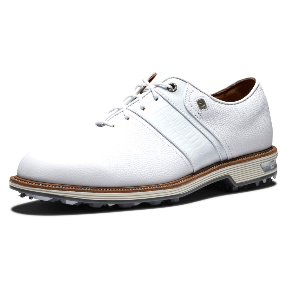 FootJoy Men's Premiere Series-Packard Golf Shoe  White/White  8 X-Wide