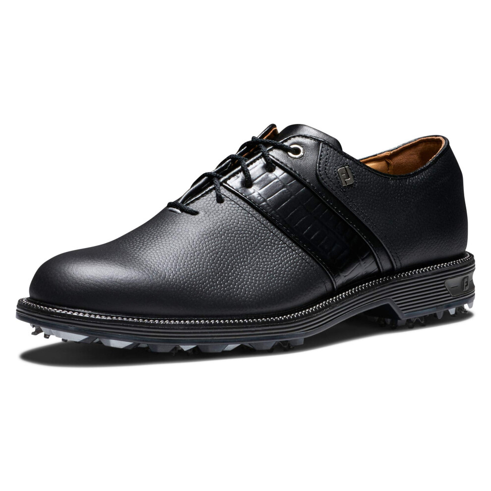 FootJoy Men's Premiere Series-Packard Golf Shoe  Black/Black  7.5