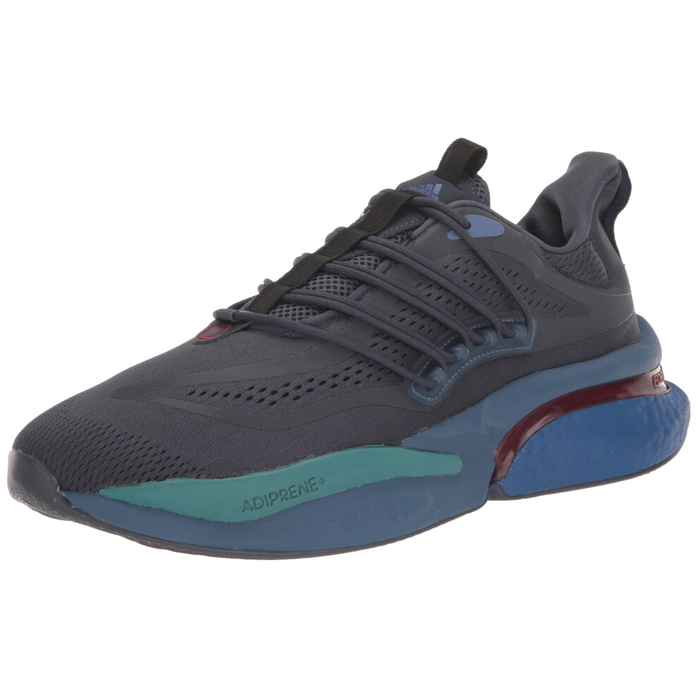 adidas Men's Alphaboost V1 Sneaker  Shadow Navy/Team Royal Blue/Shadow