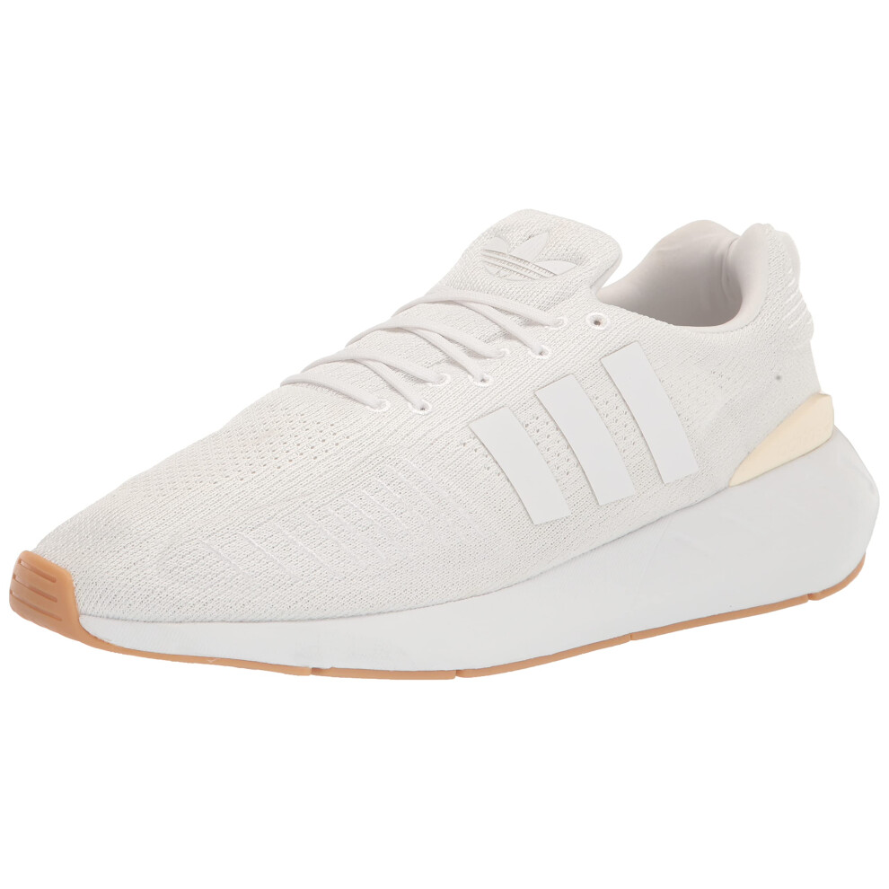 adidas Men's Swift Run 22 Sneaker  White/Wonder White/Gum  11