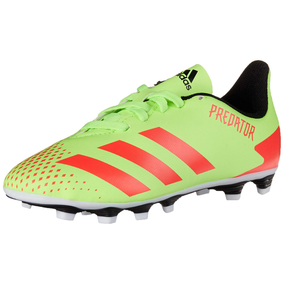 adidas Predator 20.4 Firm Ground Soccer Shoe (mens) Signal Green/Pop/B