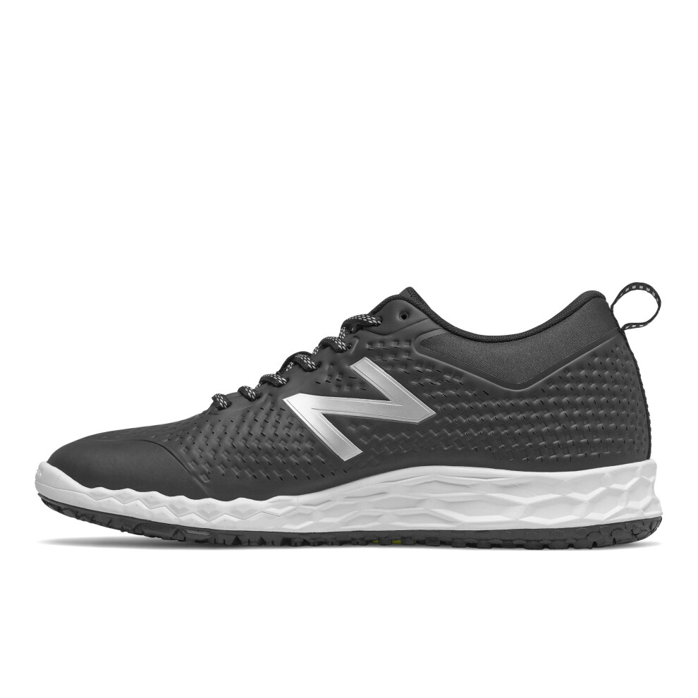 New Balance mens 806 V1 Industrial Shoe  Black/Silver Metallic/White