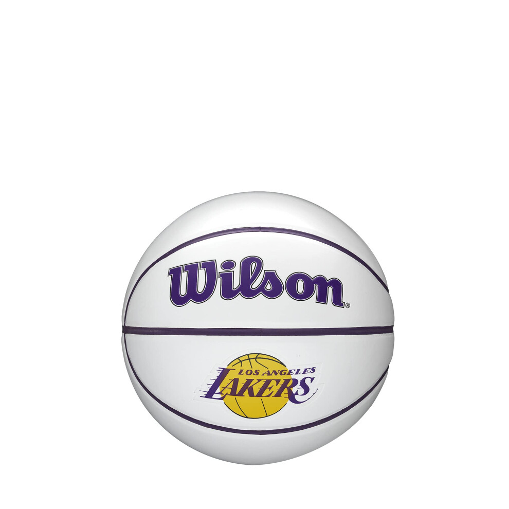 WILSON NBA Team Autograph Mini Basketball - Los Angeles Lakers