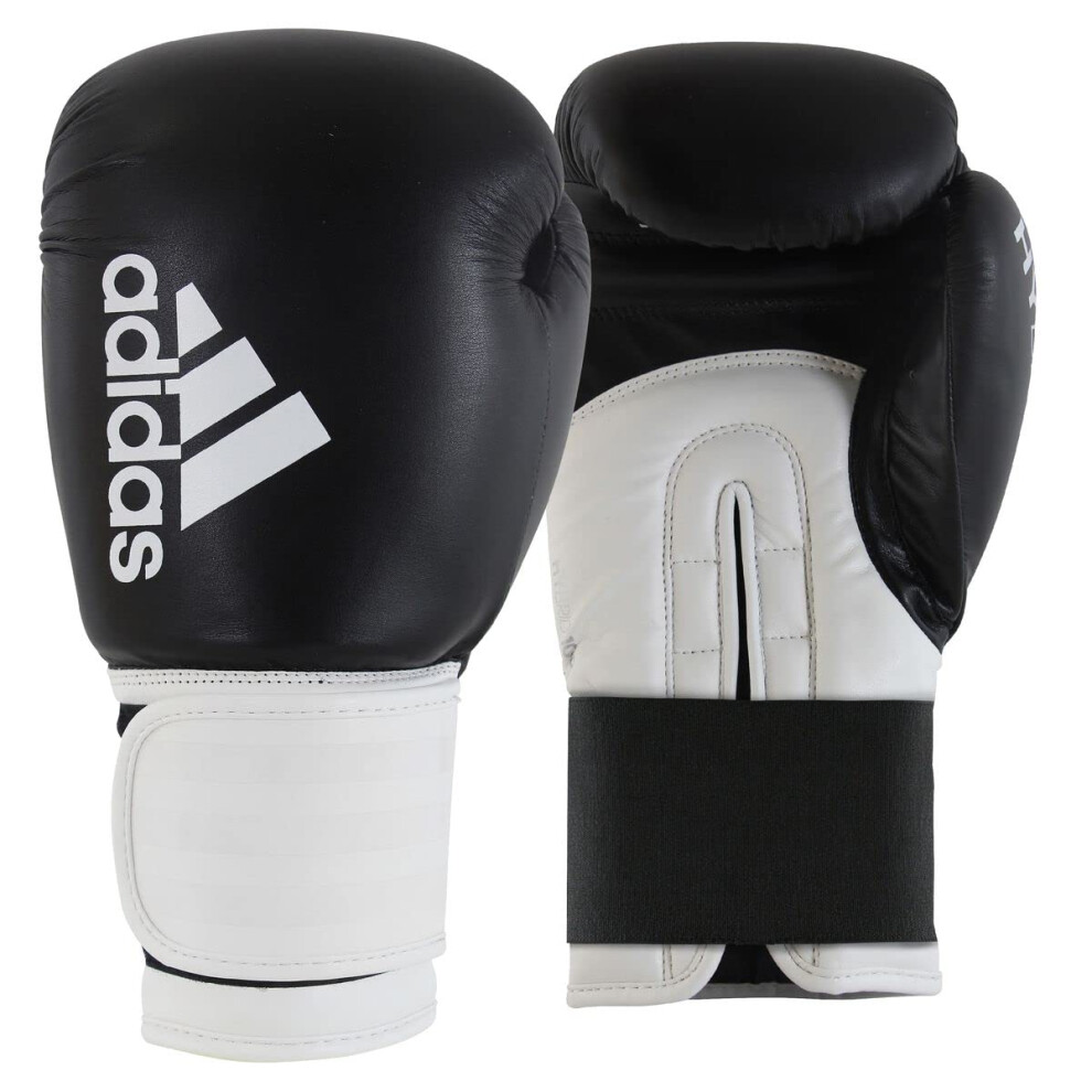 adidas Unisex's Hybrid 100 Boxing Gloves  Black  14 oz