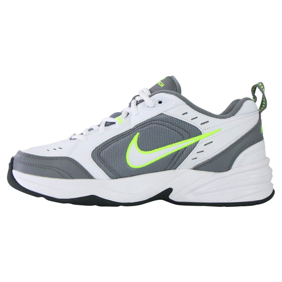 Nike Men's Air Monarch IV Cross Trainer  White/White-Cool Grey-Anthrac