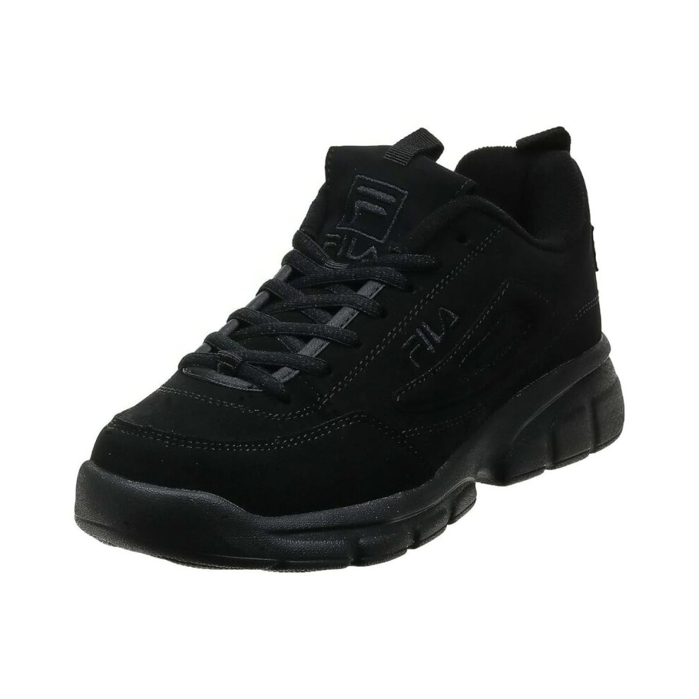 Fila Men's Disruptor SE Training Shoe  Triple Black  10 M US