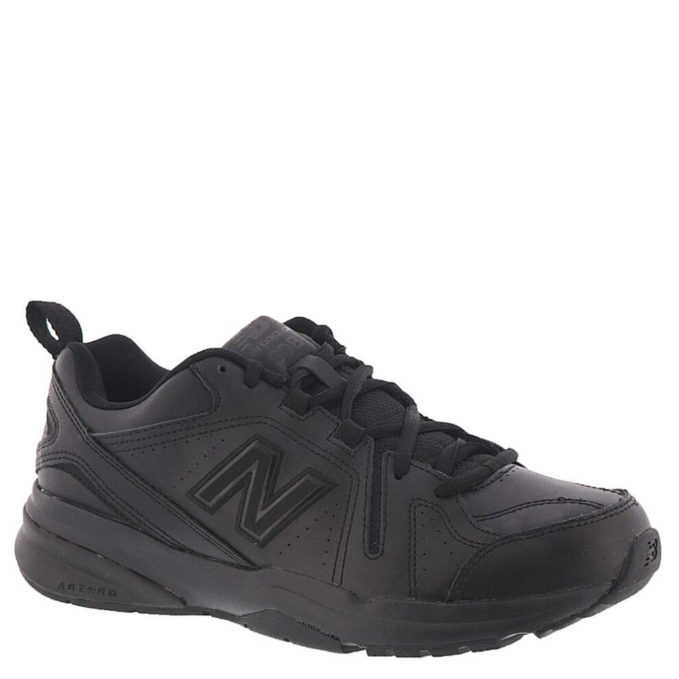 New Balance Men's 608 V5 Casual Comfort Cross Trainer  Black/Black  16