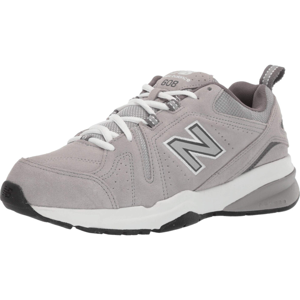 New Balance Men's 608 V5 Casual Comfort Cross Trainer  Team Away Grey/