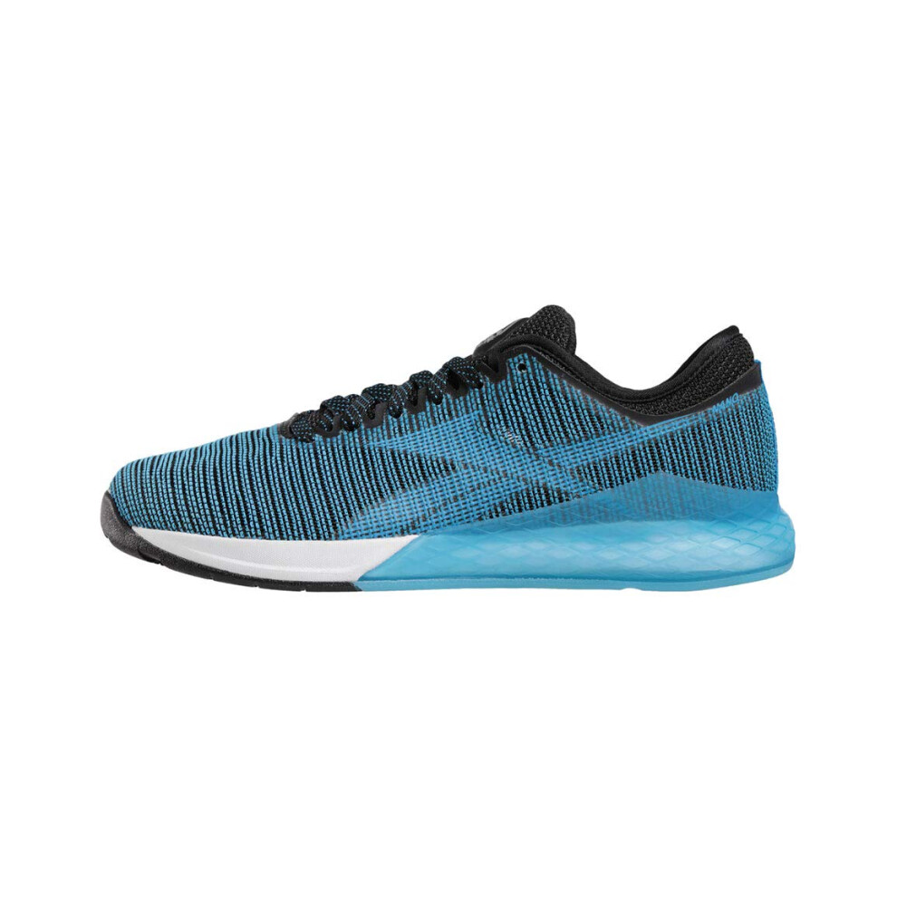 Reebok Men's Nano 9 Cross Trainer  Black/Cyan/White  6.5 M US