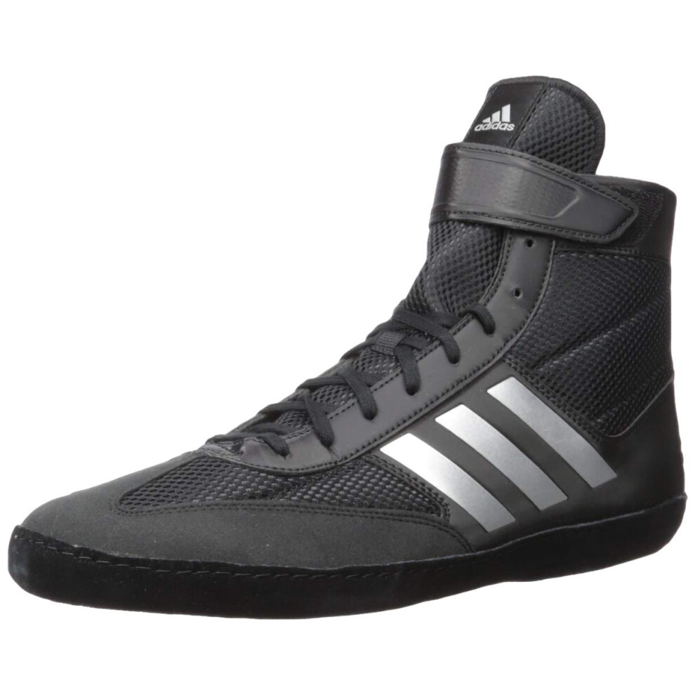 adidas Performance Men's Combat Speed.5 Sneaker  Black/Silver Metallic