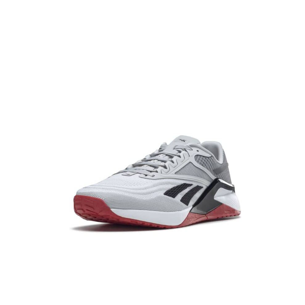 Reebok Men's Nano X2 Cross Trainer  FTWR White/Pure Grey 2/Vector red