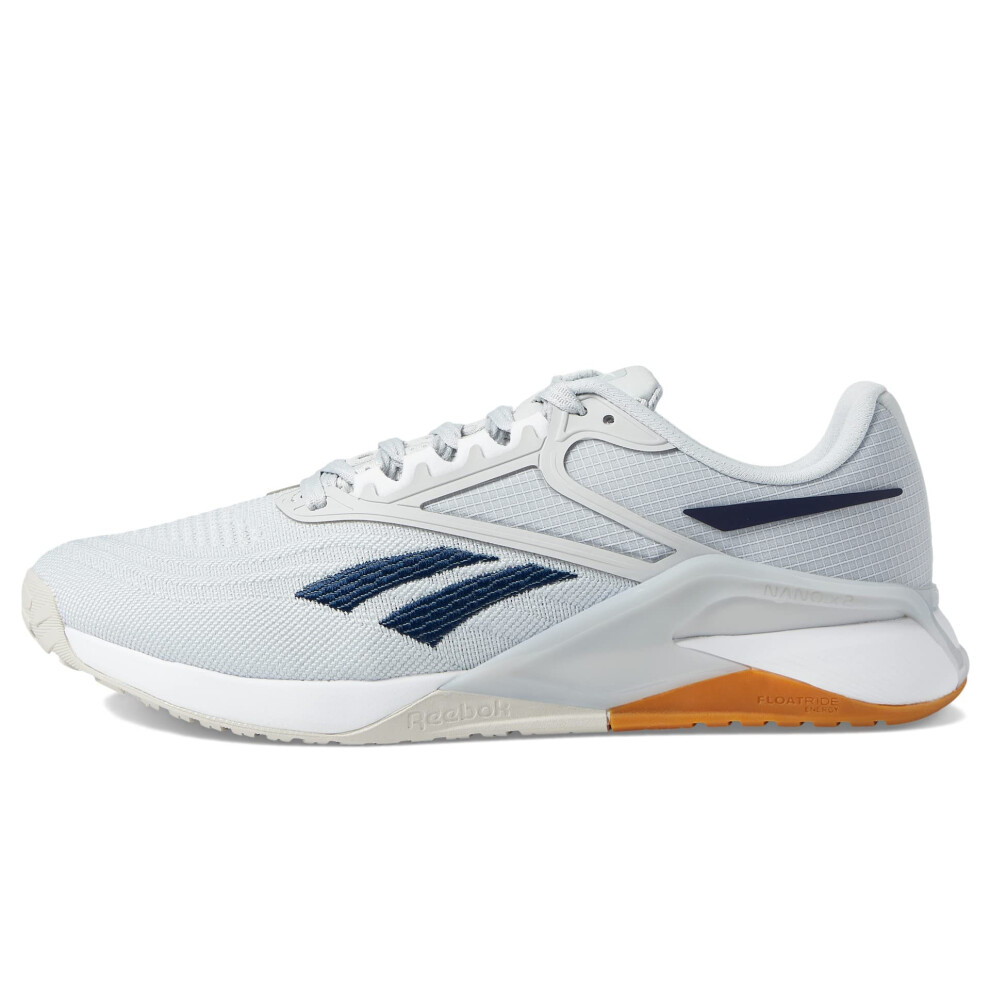 Reebok Women's Nano X2 Cross Trainer  Reefresh Pure Grey/White/Gum  8