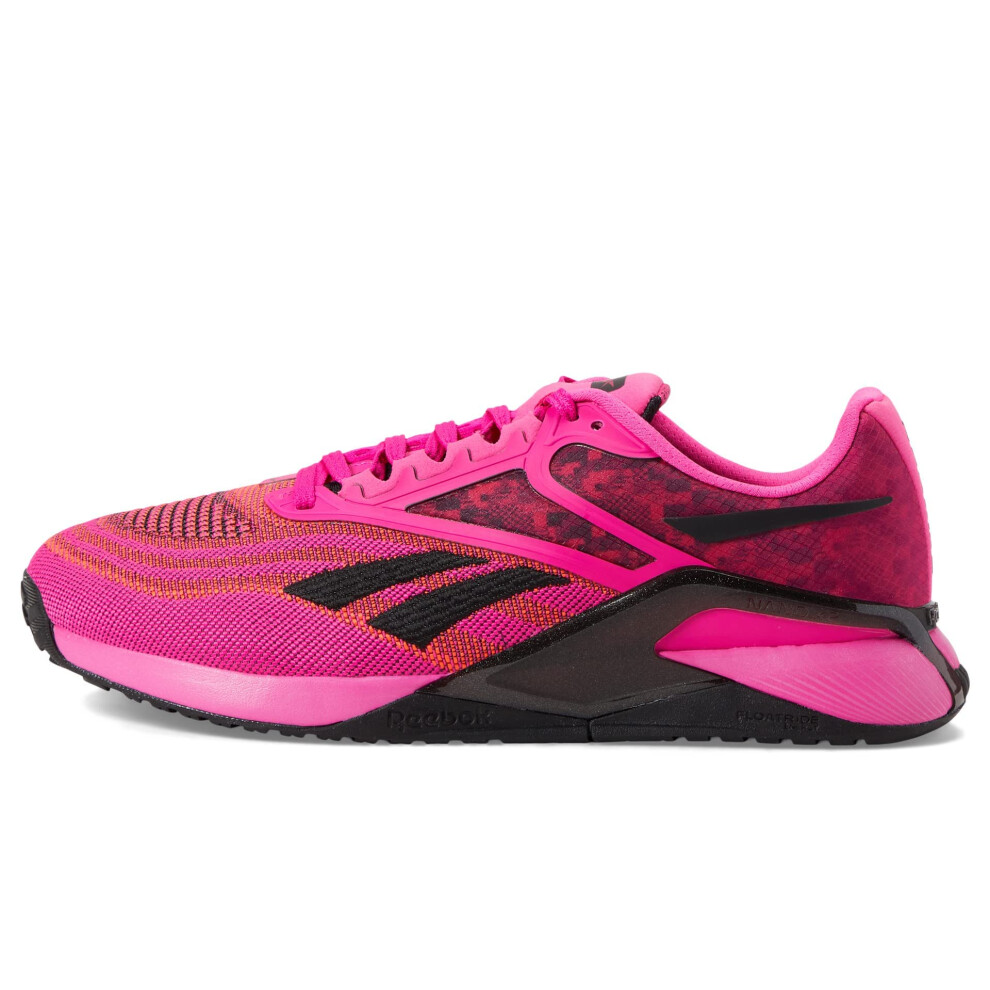 Reebok Women's Nano X2 Training Shoe - Proud Pink/Core Black/Chalk- 9.