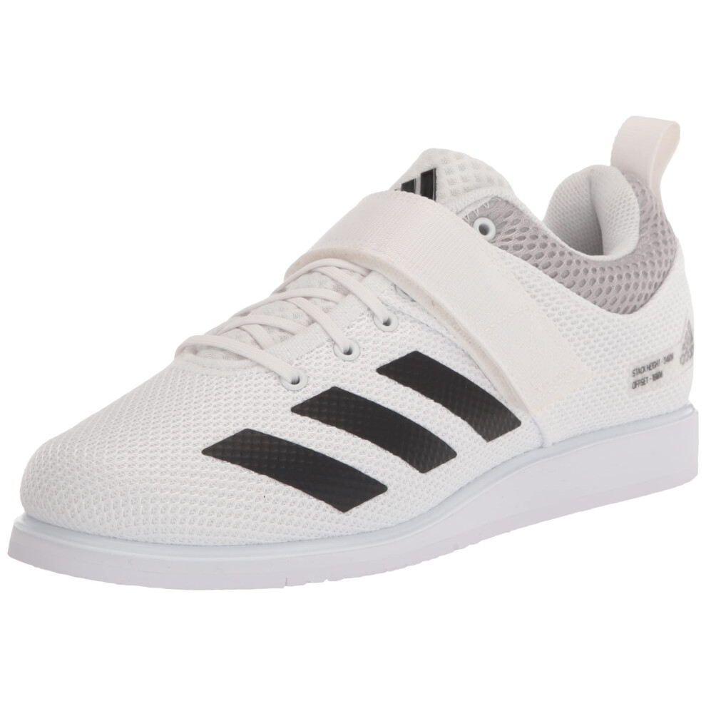 adidas Unisex-Adult Powerlift 5 White/Black/Grey 5.5 Adult