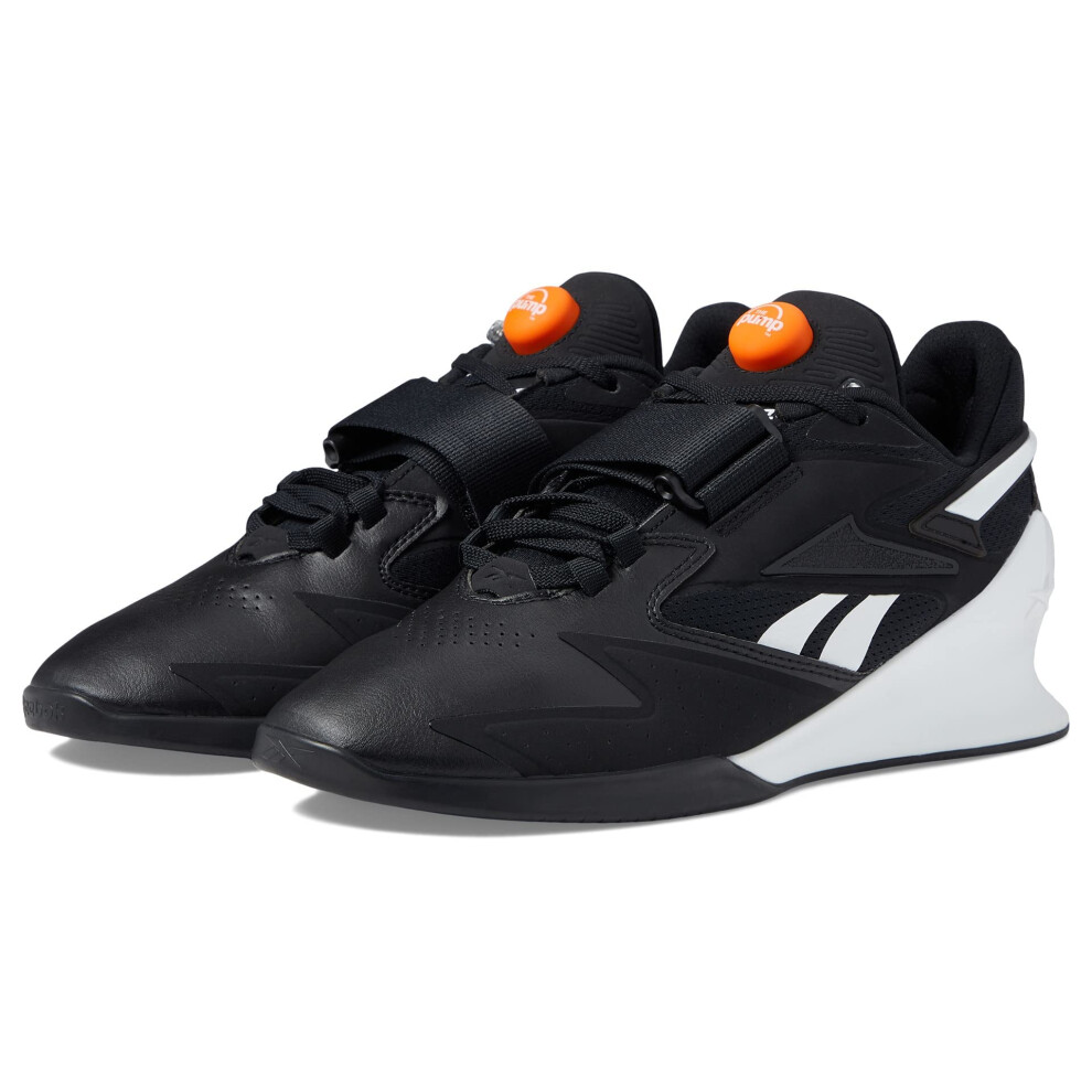 Reebok Men's Legacy Lifter III Cross Trainer  Black/White/Smash Orange