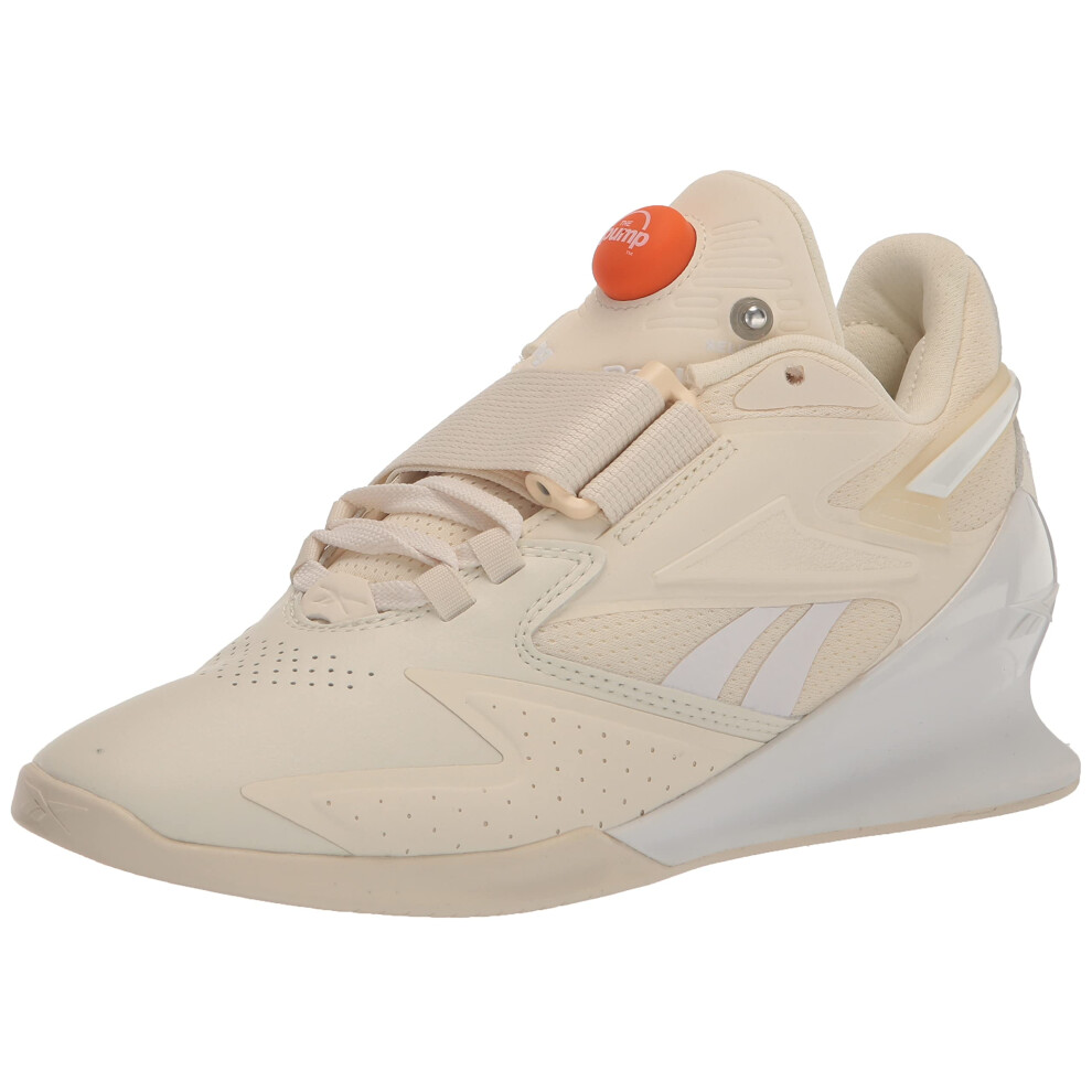 Reebok Women's Legacy Lifter III Cross Trainer  White/Smash Orange  7