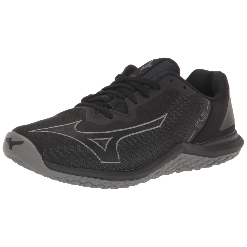 Mizuno TF-11 Men's Cross Trainer  Black-Grey  9.5