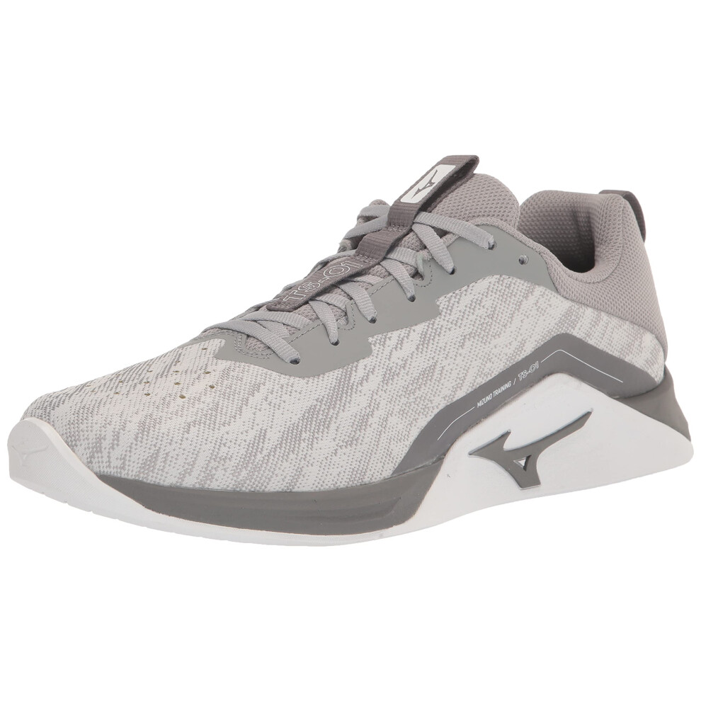 Mizuno TS-01 Men's Cross Trainer  Grey-White  11