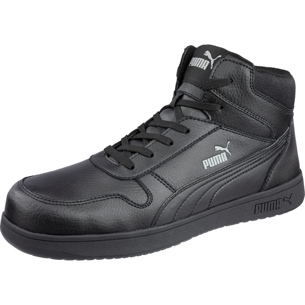 PUMA Safety Frontcourt Black Mid EH Size 9 5