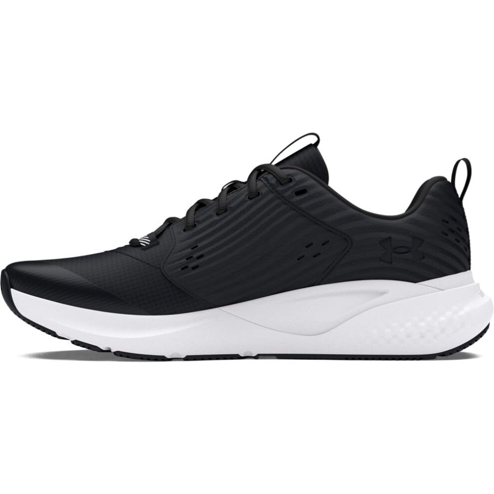 Under Armour Men's Charged Commit Trainer 4  (004) Black/Anthracite/Wh