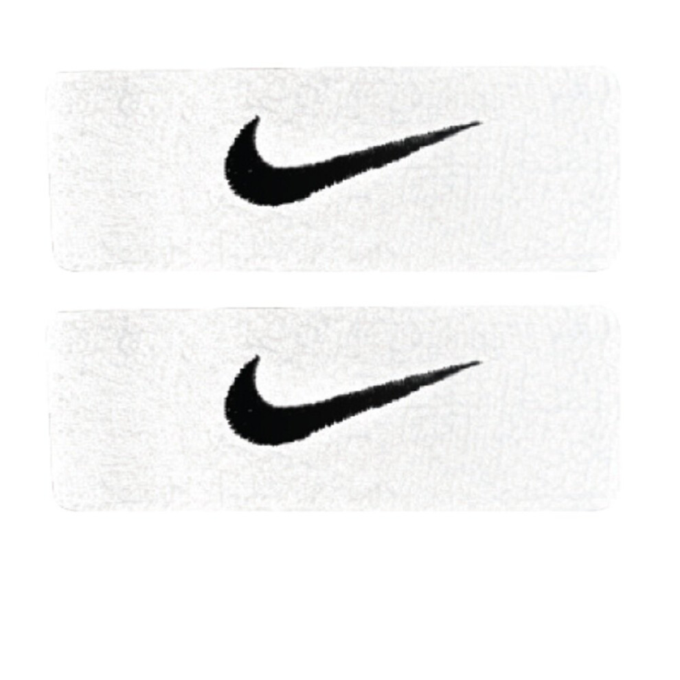 Nike Swoosh Bicep Bands (White/Black  Osfm)