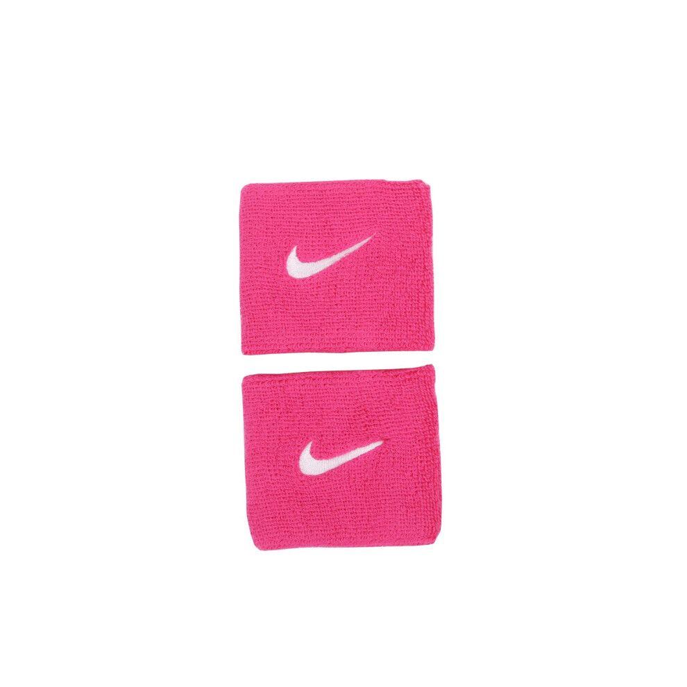 Nike Swoosh Wristbands OSFM Vivid Pink/White  Vivid Pink/White