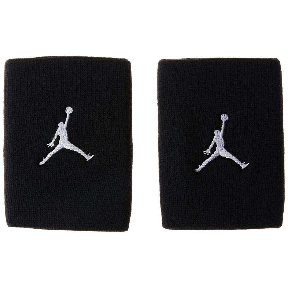 Nike Jordan Jumpman Wristbands (White/Black)