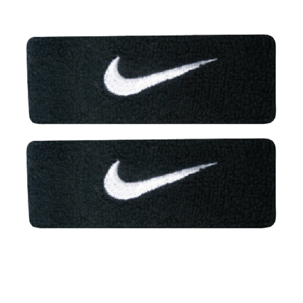 Nike Swoosh Bicep Bands (Black/White  Osfm)