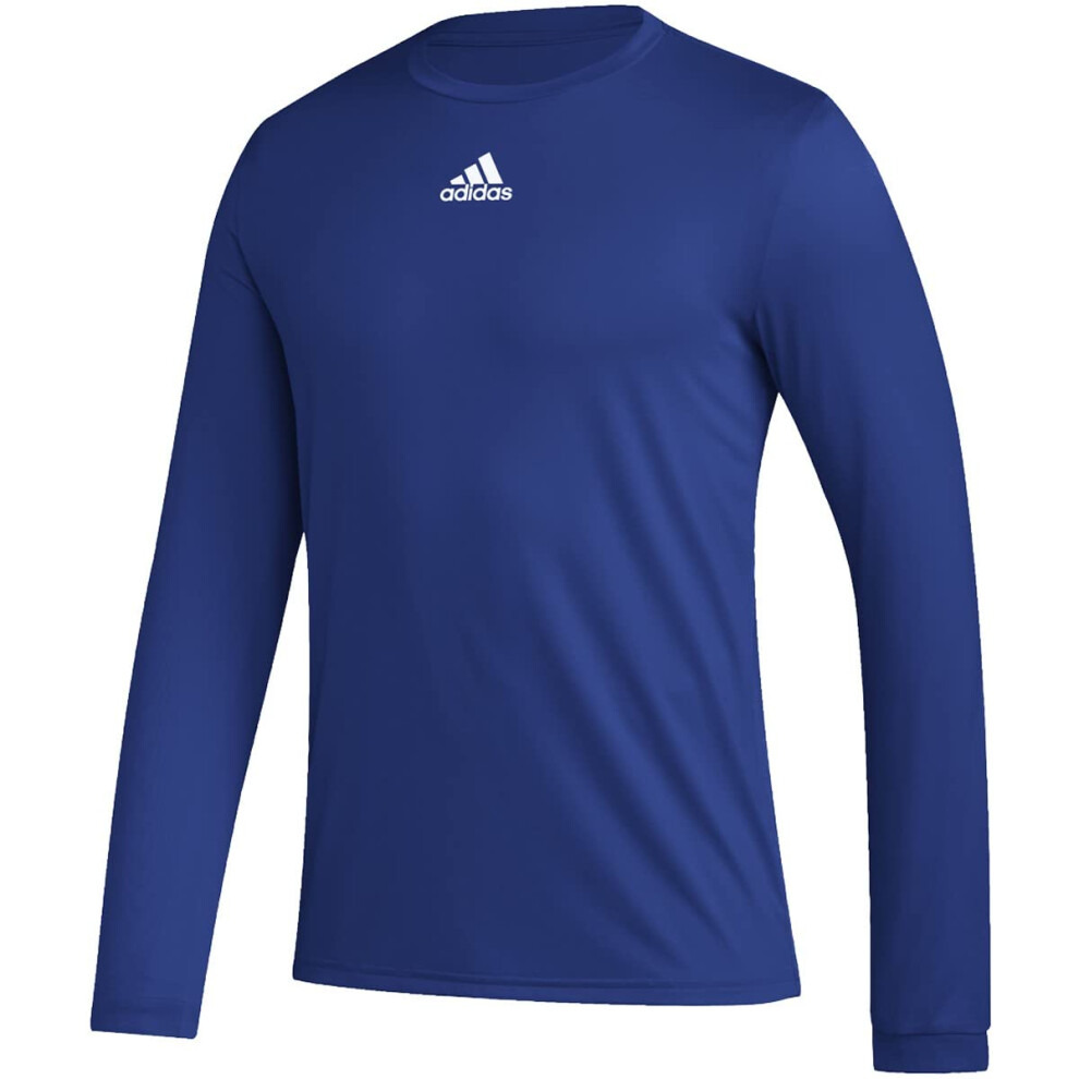 adidas Pregame BOS Mens Long Sleeve T-Shirt M