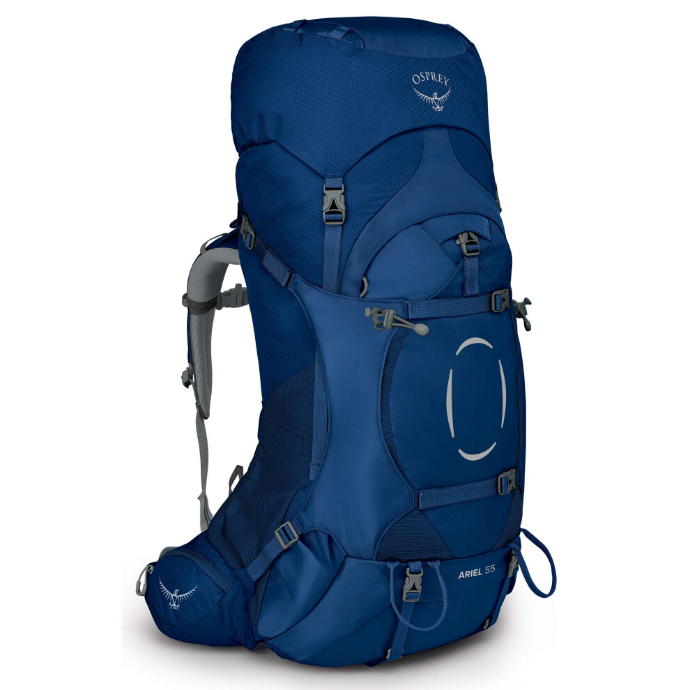 Osprey Ariel 55L Women's Backpacking Backpack  Ceramic Blue  WM/L