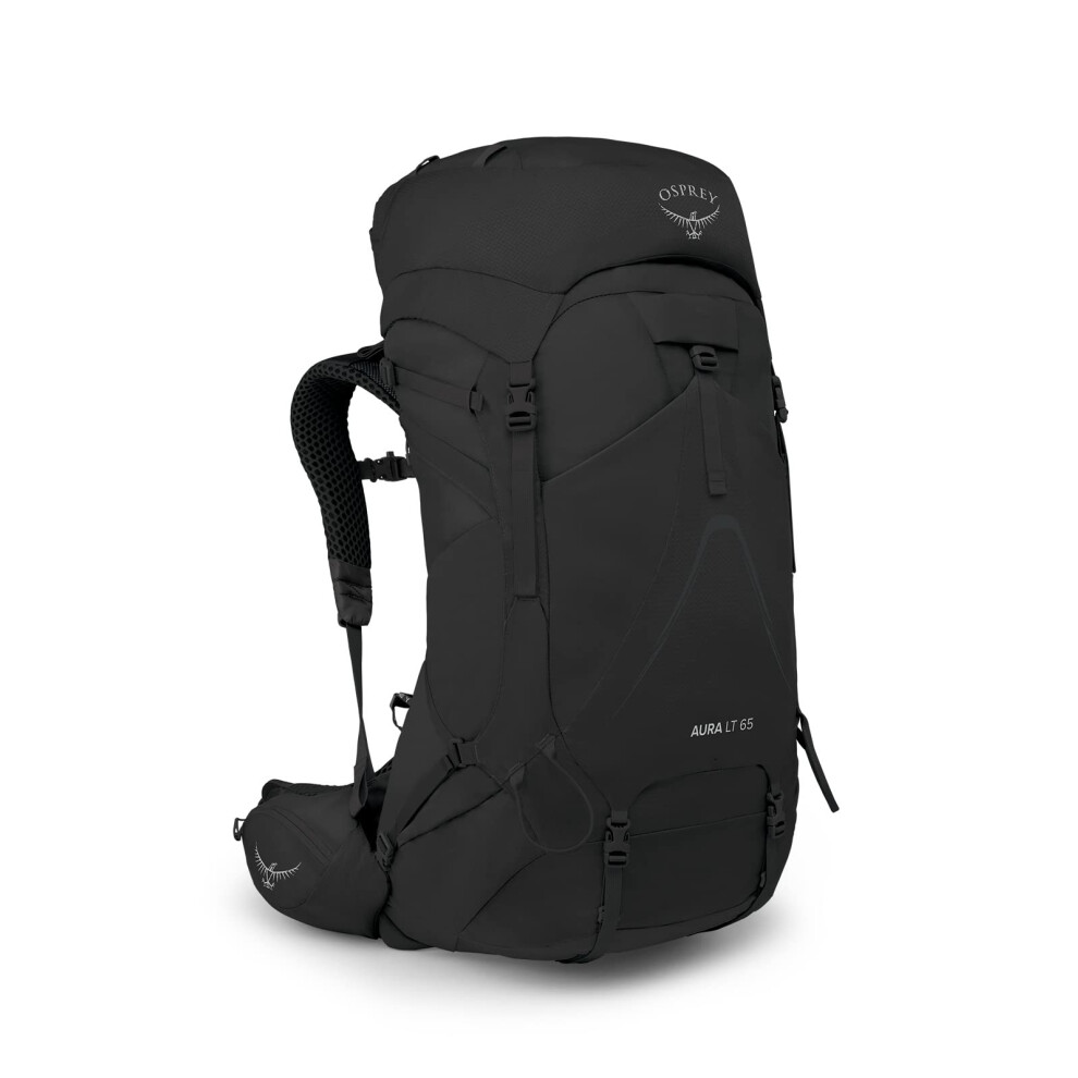 Osprey Aura AG LT 65L Women's Backpacking Backpack  Black  WXS/S