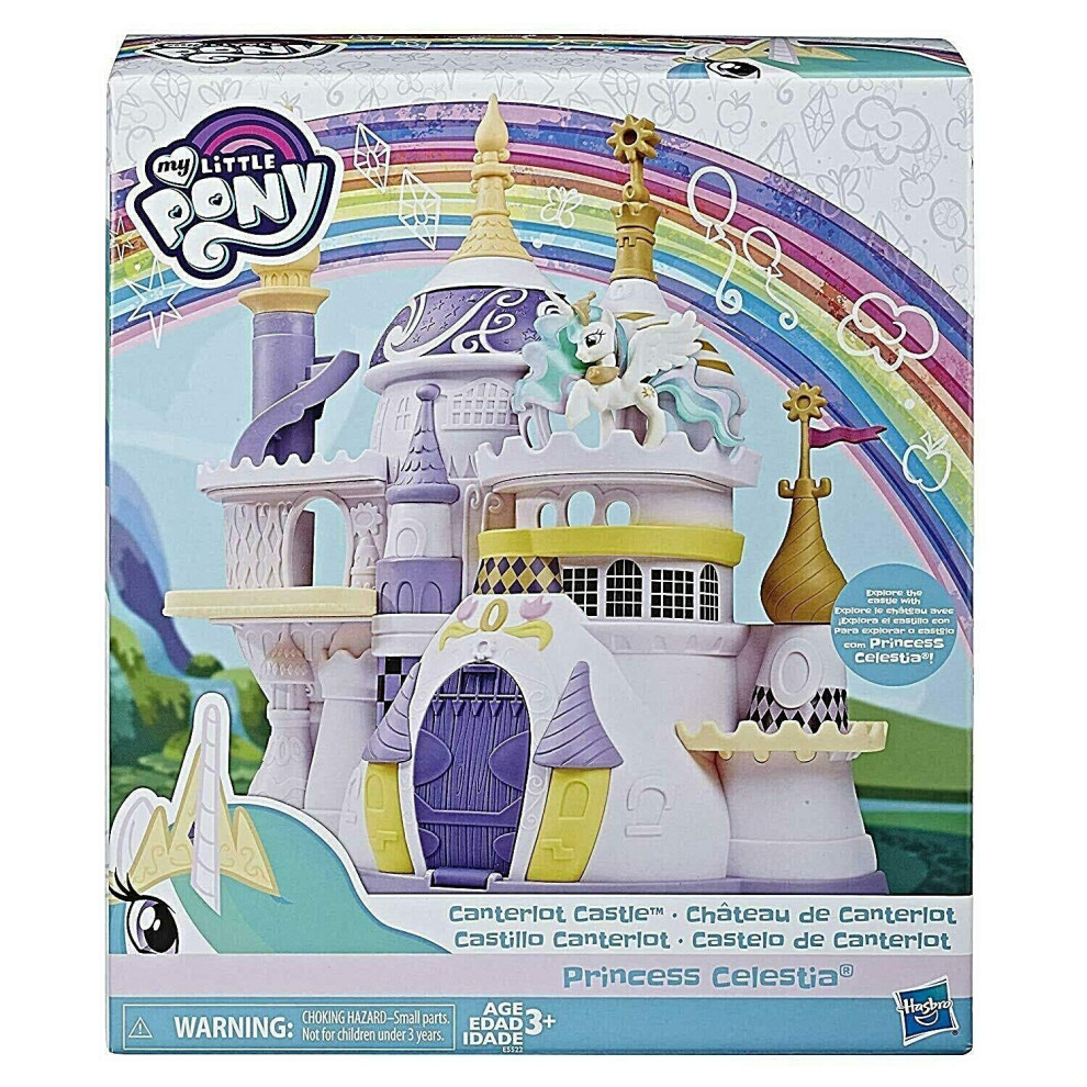 My Little Pony Canterlot Castle Playset with Princess Celestia Figure