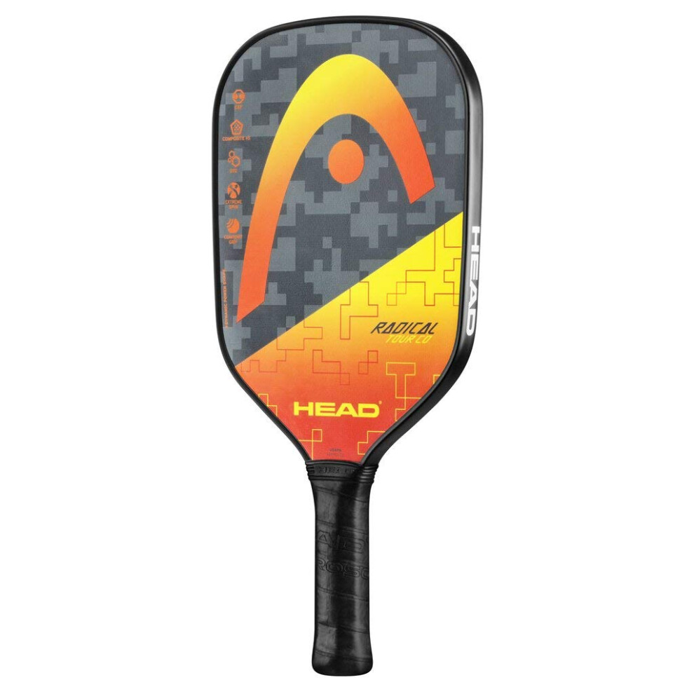 HEAD Graphite Pickleball Paddle - Radical Tour Lightweight Paddle w/Ho