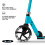 Micro Kickboard - Micro Cruiser LED - Two Wheeled  Fold-to-Carry Swiss 3