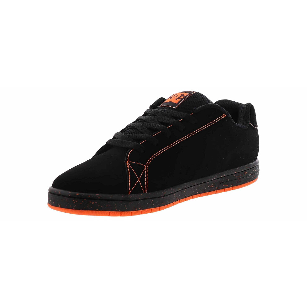 DC Men's Gaveler Low Shoe Skate  Black/Orange  10