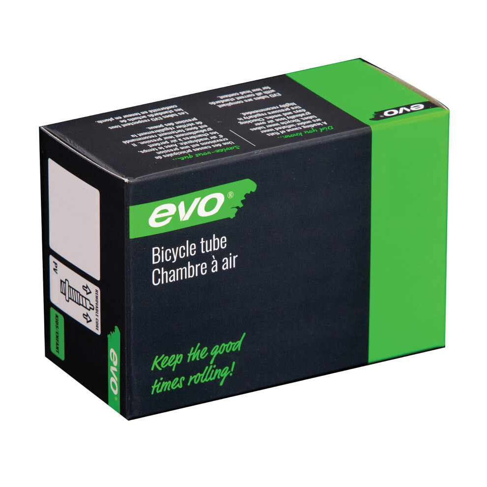 EVO Presta Valve Bike Inner Tube  Valve Length: 48mm  27.5"" Tire  1.7