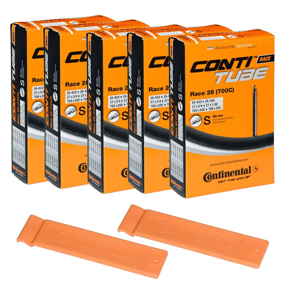 Continental Bicycle Tubes Race 28 700x20-25 S80 Presta Valve 80mm Bike