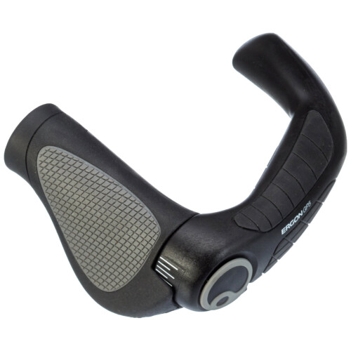 Ergon GP5-S Gripshift: Lille Sort/Gr?