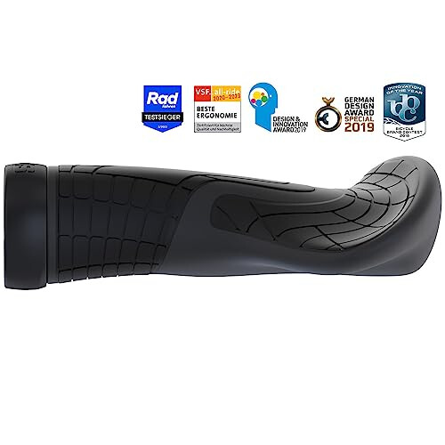 Griff - SQLAB - 702 - Ergonomischer Komfort - Extra große Flügel 108 mm - Rutschfester Gummi 1