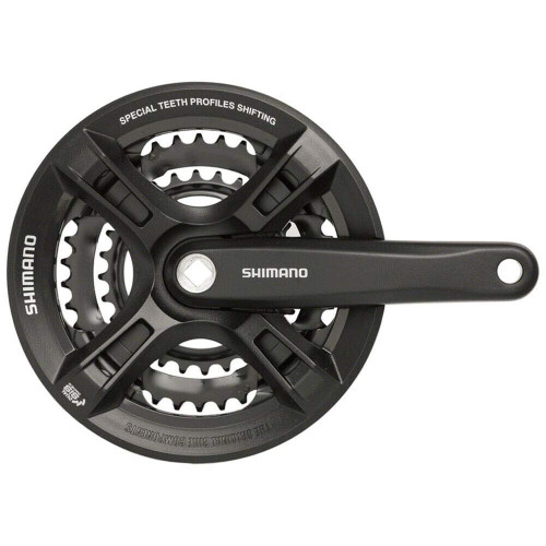 Shimano ALTUS 28X38X48T 7/ 8SPD Square 170mm com guarda 1
