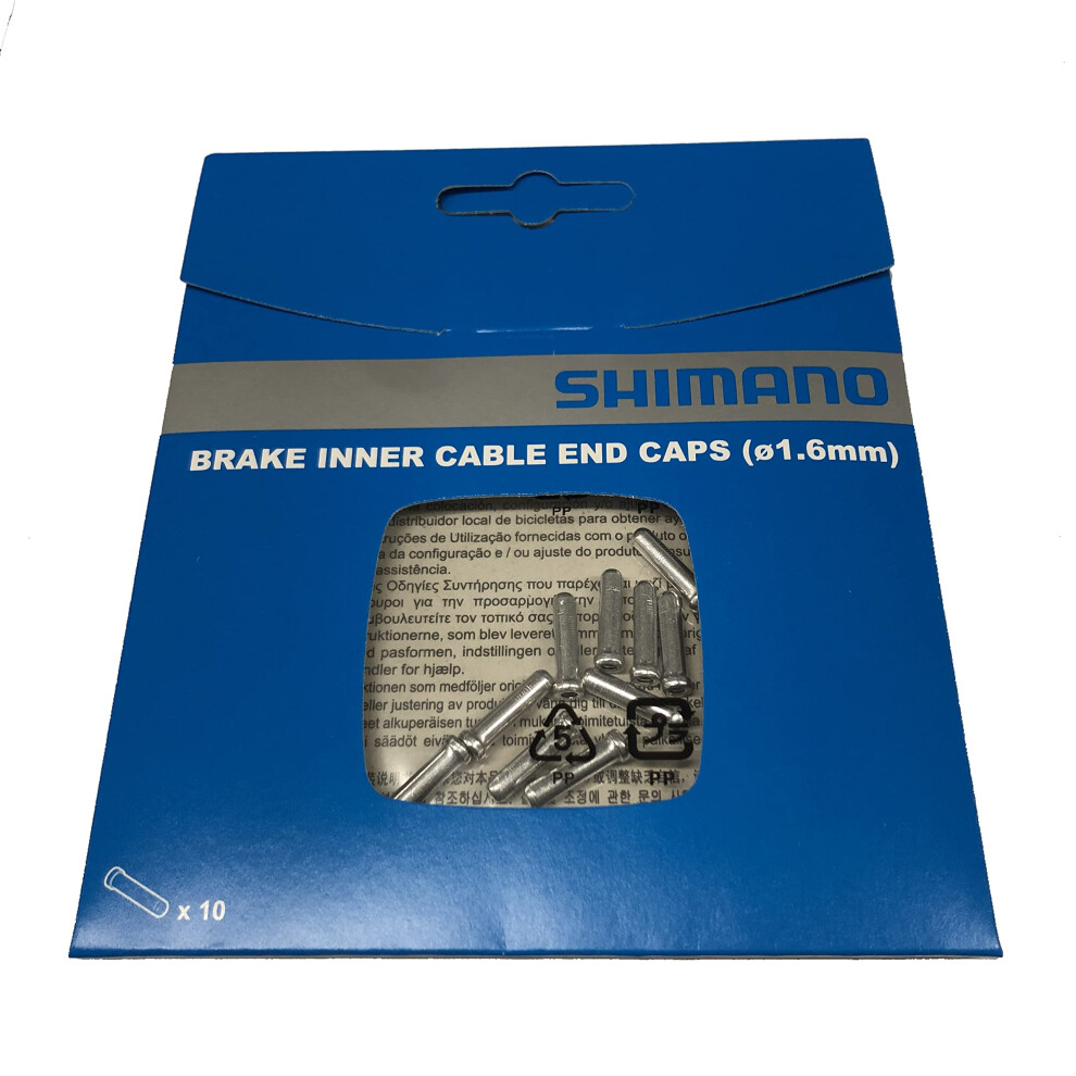 Shimano Brake Cable End Cap 10 Pack (1.6mm)